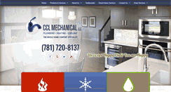 Desktop Screenshot of cclmechanical.com